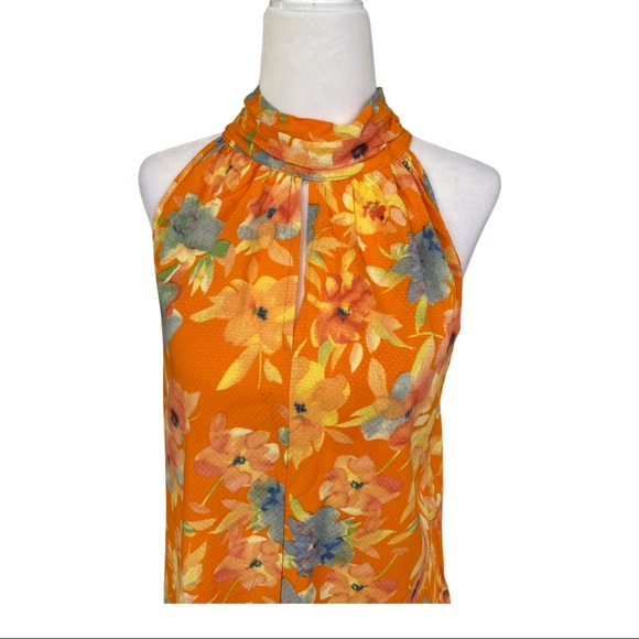 Cynthia Rowley Floral Halter Top: Size: Small - Picture 3 of 5